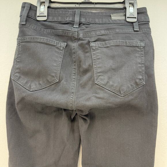 Paige Jeans Women's 24 (0) Black Verdugo Ultra Skinny Preppy Normcore Skater - Picture 3 of 16